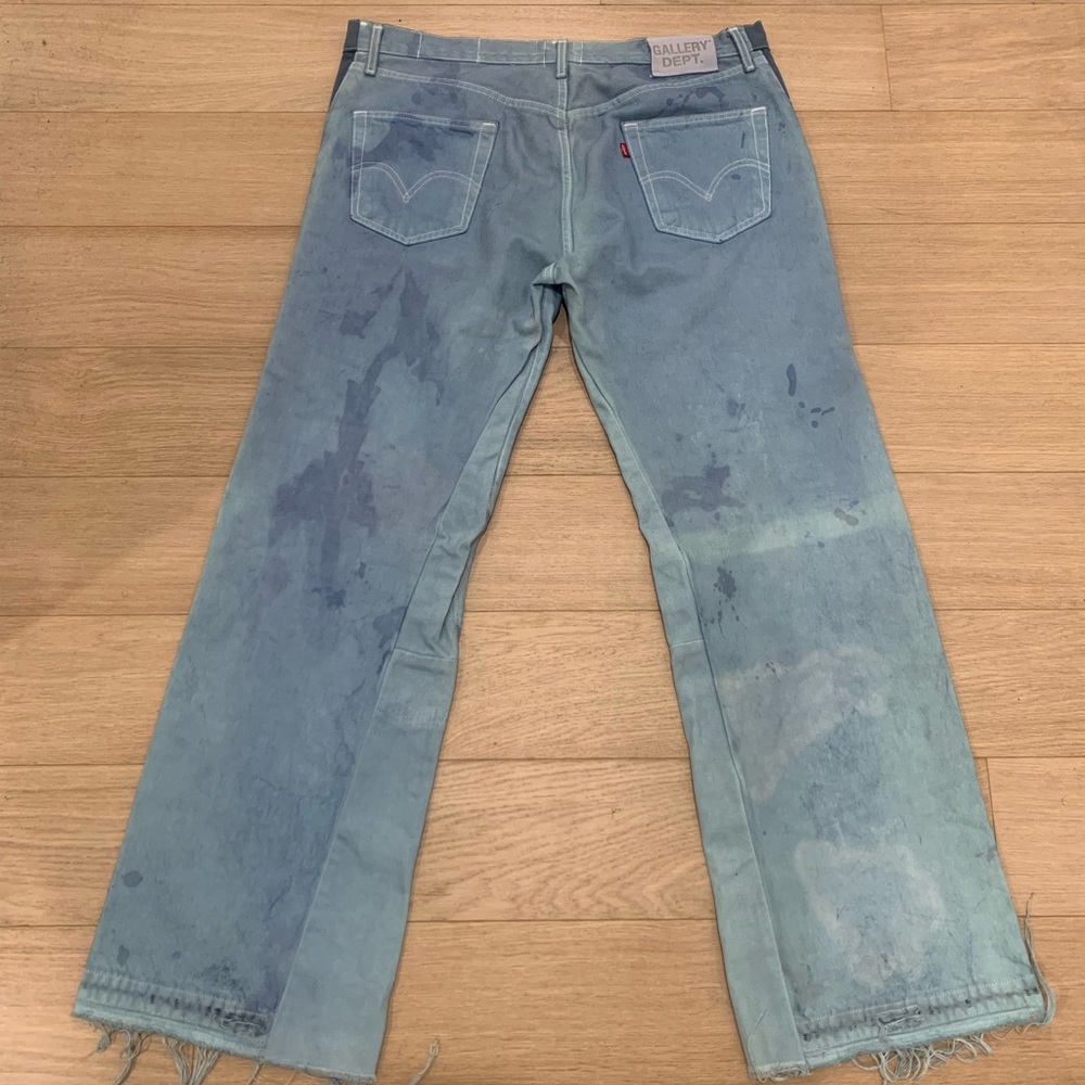 Gallery Dept. Department flare bootcut jeans altered size 36 100% authentic used